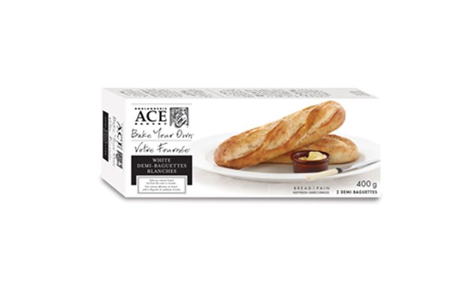 Ace Bake-Your-Own White Demi-Baguette