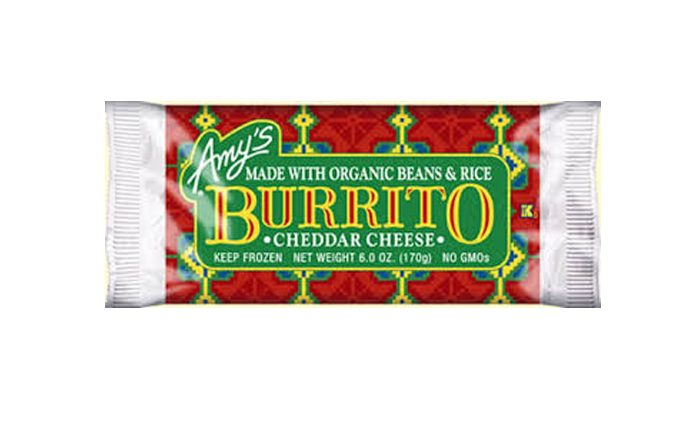 Amy’s Kitchen Bean and Cheese Burrito