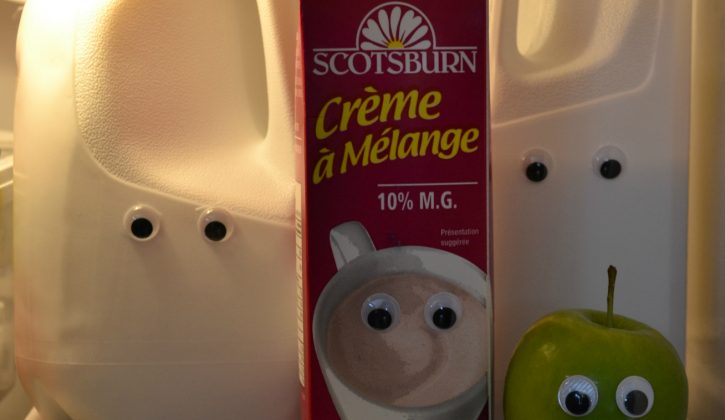 food with googly eyes