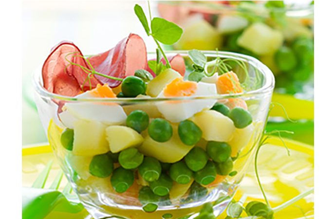 Spring Pea and Potato Salad Recipe - SavvyMom